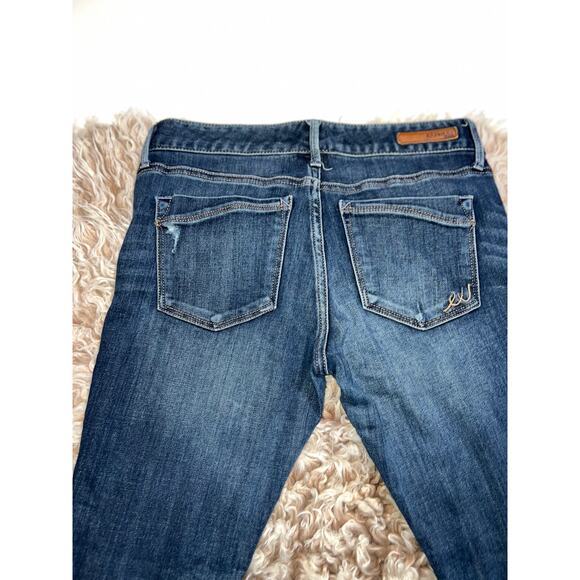 Express women’s legging Stella low rise distressed blue jeans - Picture 11 of 13